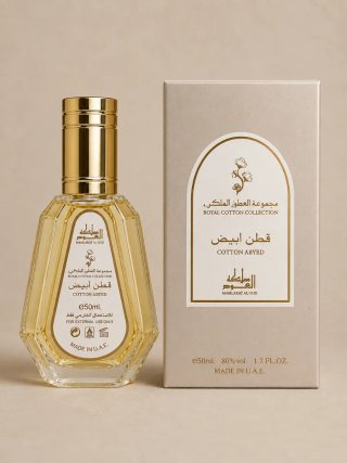 Perfume Árabe Mamlaka Al Oud Cotton Abyed 50ml