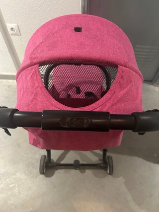 Silla de paseo Chicco rosa respaldo reclinable