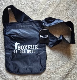 Borsa sacca Boxeur des Rues nera