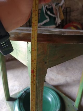 Mesa vintage de madera