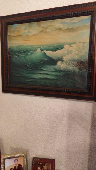 Cuadro marinero madera