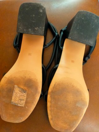 Sandalias H&M Negras Talla 38