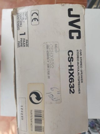 Altavoces JVC CS-HX632 3-Way Coaxial