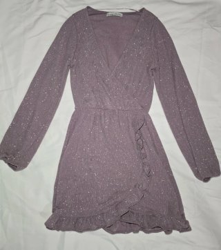 Vestido brillante, Pull and Bear,  talla XS
