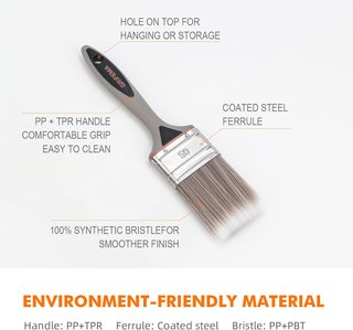 Set 3 Brochas Pintura Grifema 25-38-50mm