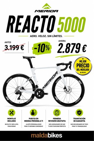 Bicicleta Carretera Merida Reacto 5000
