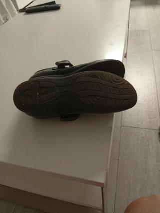Zapatos colegiales negro