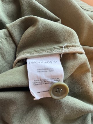 Sobrecamisa verde kaki Twothirds