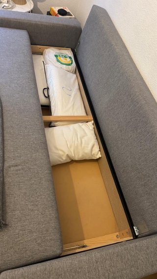 Sofá Cama Gris Ikea