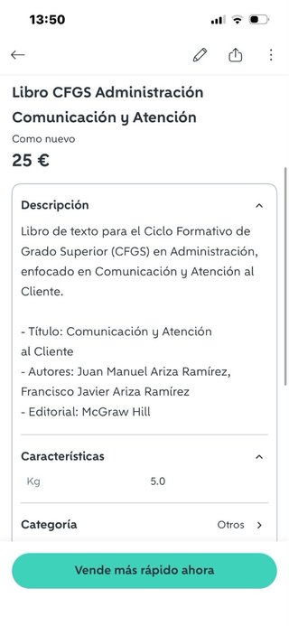 Libros de texto. Primero de