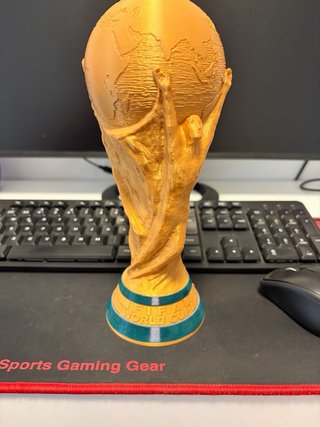 Copa del Mundo 25cm Impresión 3D