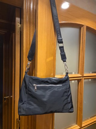 Bandolera Nylon Paco Martinez Negra