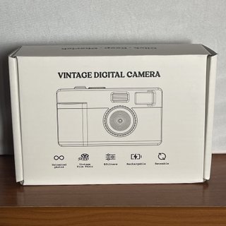 Cámara Digital Vintage Retro 12 MP Flash Xenon Y2K