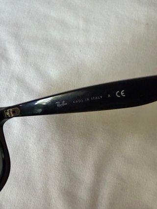 Gafas de sol Ray-Ban Andy Negras mate - Gris