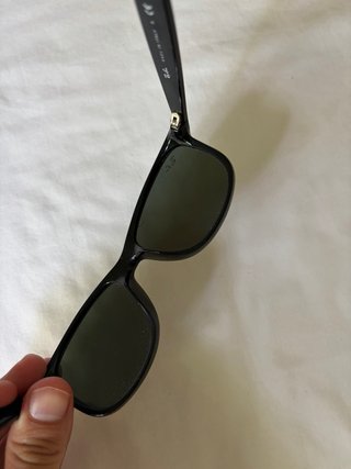 Gafas de sol Ray-Ban Andy Negras mate - Gris