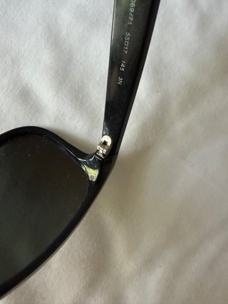 Gafas de sol Ray-Ban Andy Negras mate - Gris
