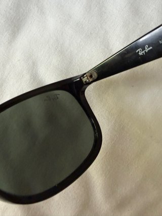Gafas de sol Ray-Ban Andy Negras mate - Gris