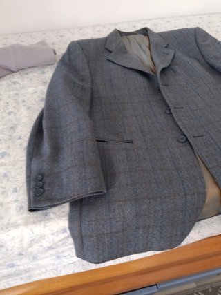 Chaqueta de caballero beige entretiempo