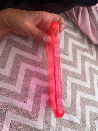 Custodia iPhone 12 Rosa Trasparente
