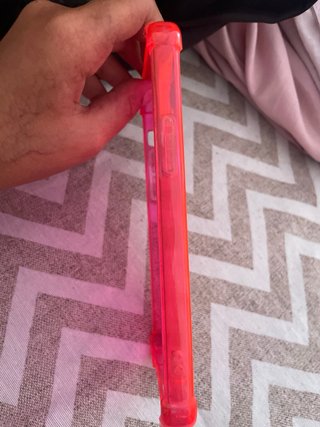 Custodia iPhone 12 Rosa Trasparente