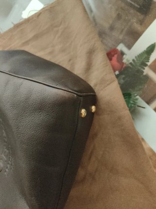 Bolso Loewe Marrón Piel