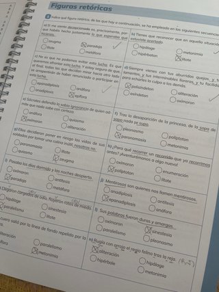 Enlace. Dosier de Lengua castellana. Bachillerato