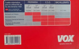 Diccionario secundaria y bachillerato lengua es...