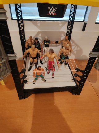 Figuras WWE +Ring, LEER DESCRIPCIÓN.