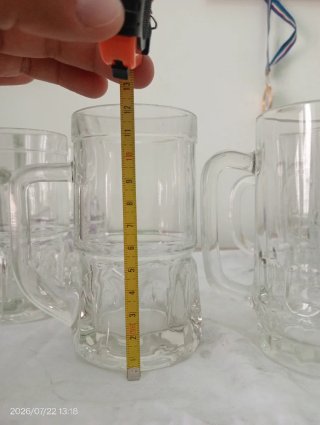 Set 6 bicchieri boccali da Birra con manico