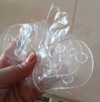 Plantillas discretas transparentes