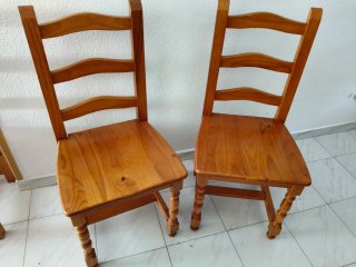 Mesa de comedor madera extensible