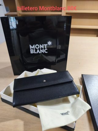 Billetero Montblanc Negro 80€.