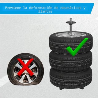 Cartrend Soporte Llantas 4 Unidades