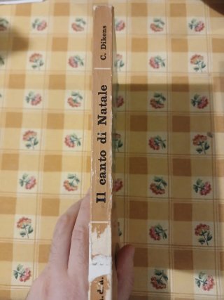 Canto di natale libro vintage del 1966