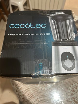 Batidora Cecotec Power Black Titanium 1800