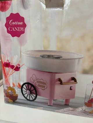 Máquina de Algodón de Azúcar Rosa
