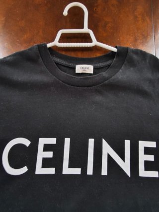Camiseta Celine Logo Talla XXL ( Original)