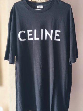 Camiseta Celine Logo Talla XXL ( Original)