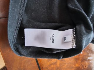 Camiseta Celine Logo Talla XXL ( Original)