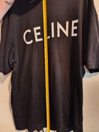 Camiseta Celine Logo Talla XXL ( Original)
