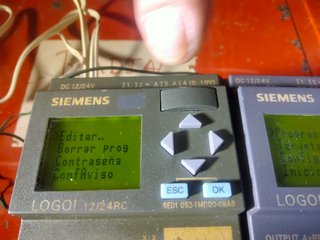 Siemens LOGO! 230RC PLC Módulo Lógico