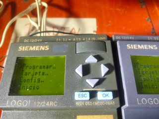 Siemens LOGO! 230RC PLC Módulo Lógico