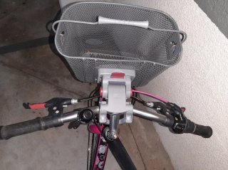 Bicicleta BTWIN niña 24" con cesta