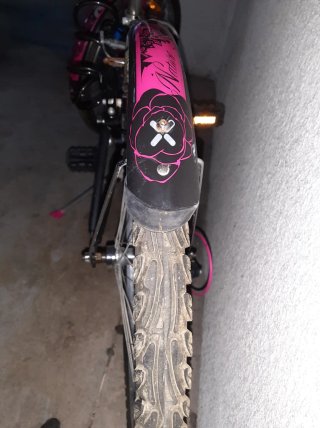 Bicicleta BTWIN niña 24" con cesta