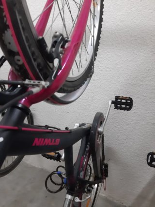 Bicicleta BTWIN niña 24" con cesta