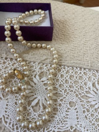 Conjunto de perlas de Manacor autenticas .