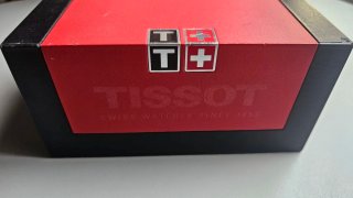 Reloj Tissot PRX Cronógrafo bicolor acero/dorado