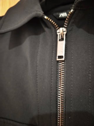 Chaqueta Zara Negra Hombre