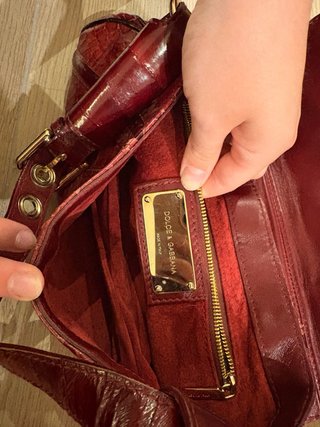 Bolso vintage Dolce & Gabbana efecto serpiente