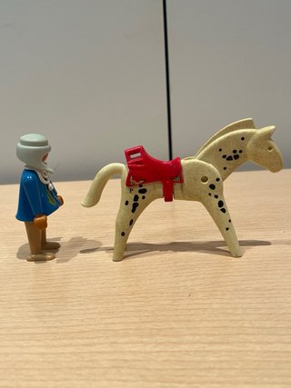 Playmobil Oeste Indio con Caballo y Accesorios